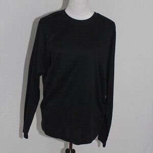 Black Mesh Flannel GORPCOR GUC Jockey Mens Medium Long Sleeve